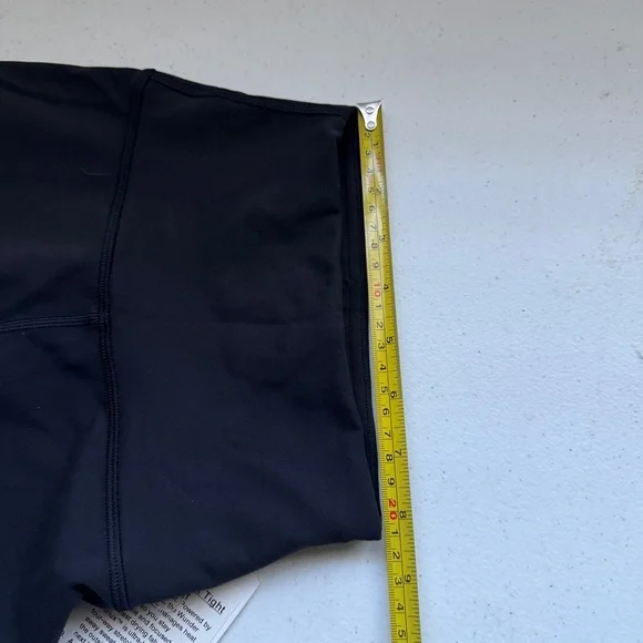 Lululemon Wunder Train HR Tight 25" Contour Fit Legging Womens Size 0 Black Yoga - Picture 7 of 10
